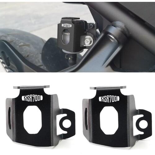For Yamaha Xsr 700 900 XSR700 XSR900 High Quality CNC Rear Fluid Reservoir Guard Cover Oil Cap Protector