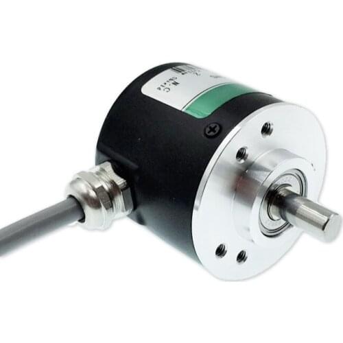 Incremental photoelectric rotary encoder GTS06-OC-RAG360Z1-2M ABZ three-phase 5-24V