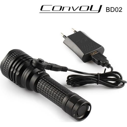 Convoy BD02 flashlight CREE XML2 U2 LED 18650 flashlight LED flashlight ,torch,lantern,self defense,camping light, lamp