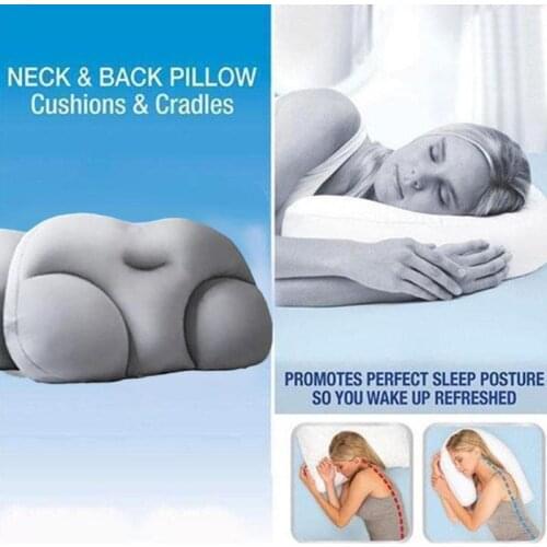 All-Round Sleep Pillow 3D Micro Airball Multifunctional Egg Sleeper Pillow Soft Decompression Neck Support Head Rest Air Cushion