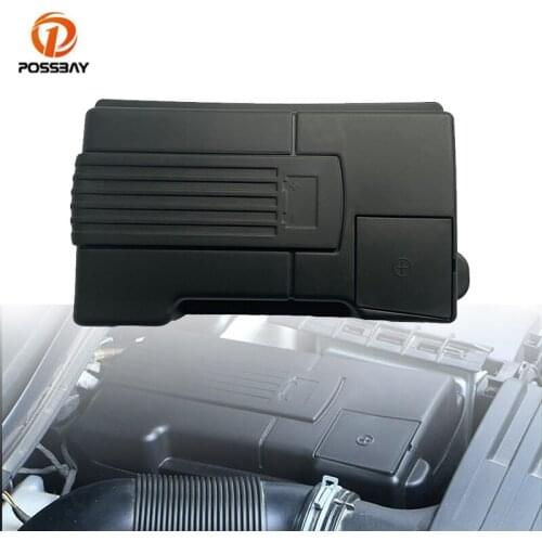 Car Electrode Engine Battery Cover Shell Protector Dustproof Black Battery Cover for Tiguan Golf Sportsvan Mk7 Passat B8 Touran