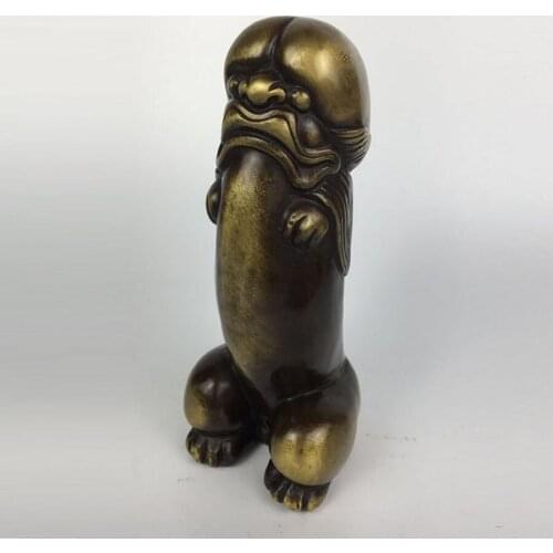 502+++Brass household decoration, lock Yang artifact, brave wind and water ornamenrts