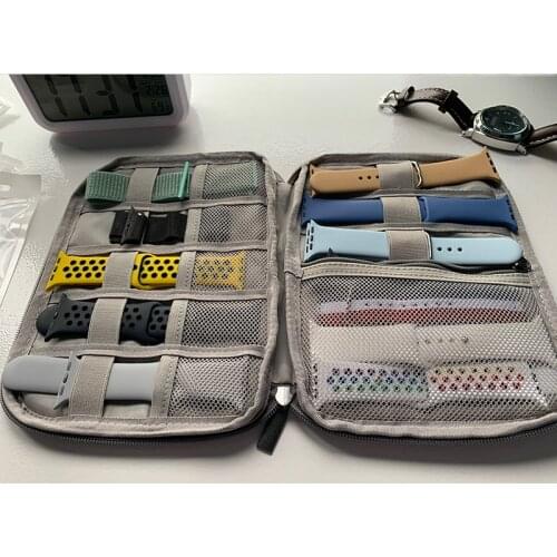 Multifunction Portable Watch Strap Organizer Watch Band Box organizer bag Watchband Holder Watch Travel Case for apple watch bag