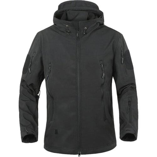 Men Waterproof Army Soft Shell Coat Windbreaker Rain Tad Winter Shark Skin Military Windproof Tactical Softshell Jacket