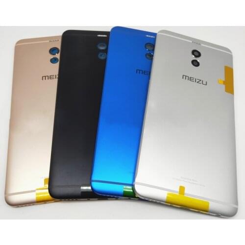 Original Housing For Meizu M6 Note Metal Battery Back Cover Mobile Phone Replacement Parts Case + Side Buttons + camera Lens