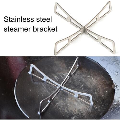 2Pcs Alcohol Stove Cross Stand Stainless Steel Sturdy Cooking Ultra-light Spirit Burner Cross Stand for Outdoor Camping