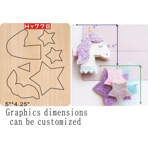 Pony cutting dies 2019 die cut & wooden dies Suitable for common die cutting machines on the market