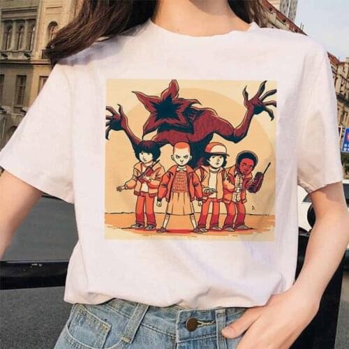 Женские футболки с надписями STANGE THING China At AliExpress