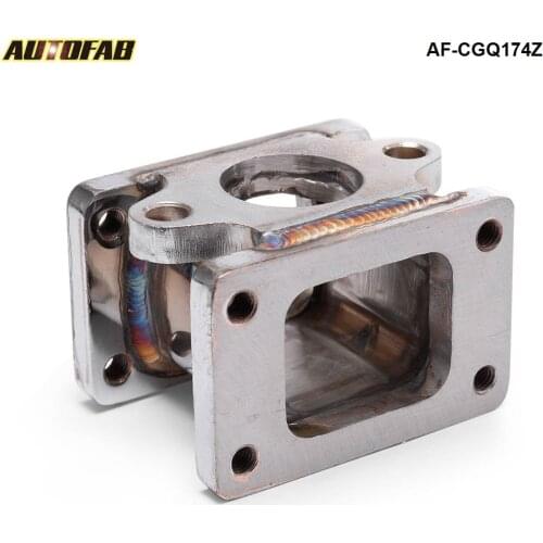 T25 to T25, T2 to T2 + 38mm Cast Iron Wastegate Flange Manifold Turbo Charge Adaptor Adapter AF-CGQ174Z