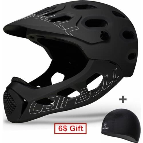 Ultralight Men Women Mountain Bicycle Helmet Full Covered MTB Down Hill Full Face Helmet Inte-Molded TRAIL BMX Cycling Helmets