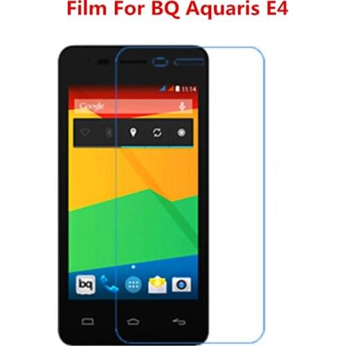1/2/5/10 Pcs Ultra Thin Clear HD LCD Screen Protector Film With Cleaning Cloth Film For BQ Aquaris E4