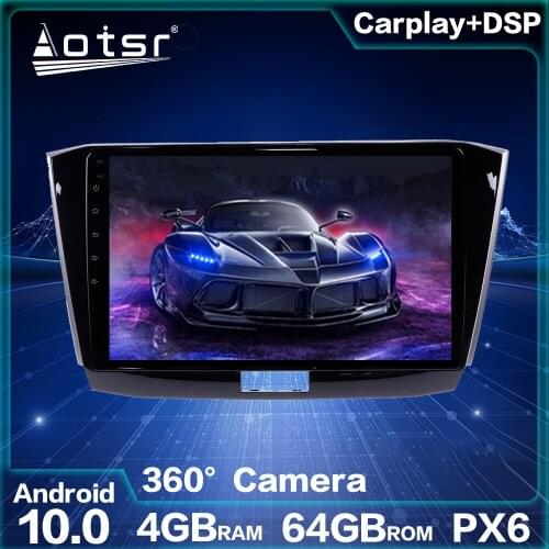 Android 10.0 4G 64GB PX6 Auto Stereo Audio Video Head Unit For VW Passat 2016-2018 Car DVD Player GPS Navi Multimedia Screen IPS
