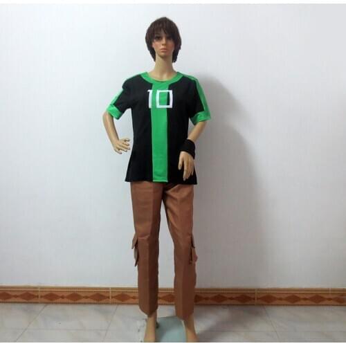Ben 10 Ben Tennyson Christmas Party Halloween Uniform Outfit Cosplay Costume Customize Any Size