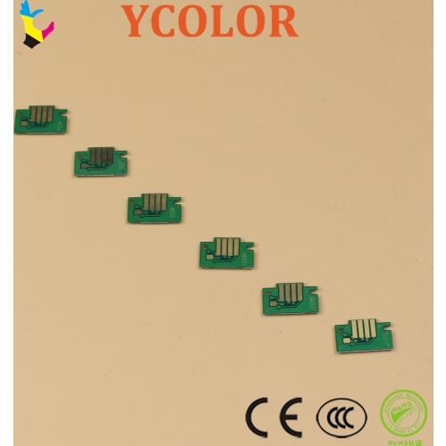 Free shipping!! PFI 102 104 cartridge chip for Canon IPF750 ink cartridge