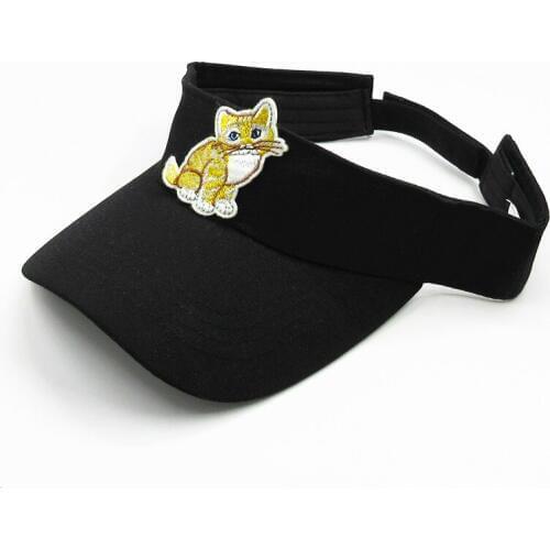 Cat animal embroidery Visors Baseball Cap Adjustable Snapback cap for men and women 196