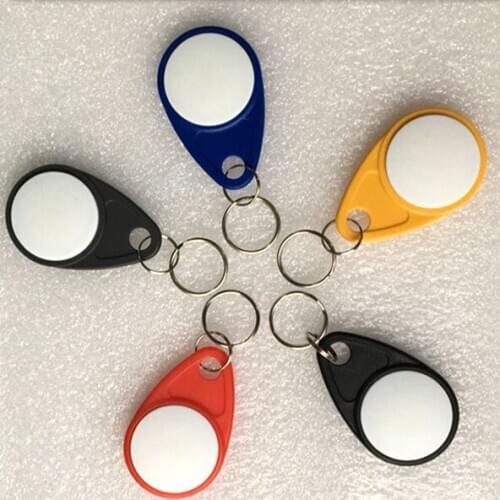 No.7 IC keyfobs M1 chips F08 13.56MHz keychain 1000pcs/Lot