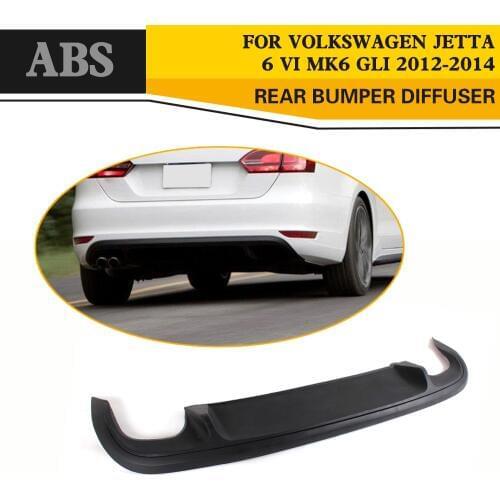 Black ABS Rear Trunk Spoiler Lip Diffuser for Volkswagen VW Jetta GLI Sedan 4 Door 2013 2014 2015 Car Styling