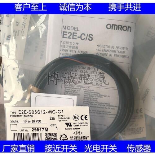One-year Quality Assurance of Imported Core of Cylindrical Sensor E2E-S05S12-WC-C1 for Spot Day Delivery