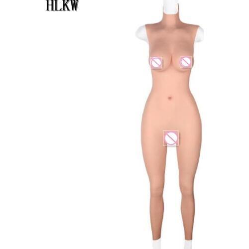 Hot Silicone Artificial Breast Forms for Crossdresser Transvesti Shemale Bodysuit Lady Boy Tits LGBT Fake Pussy Cosplay Boobs