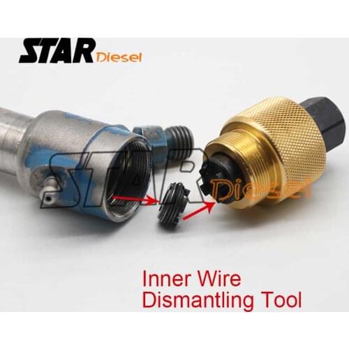 Piezo dismantling Tools Removal Inner Wire Dismounting Tools E1023611 For Injectors