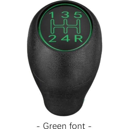 For Peugeot 504 505 309 205 GTI CTI Manual Gear Shift Knob 5 Speed Lever Shifter Handle Stick Plastic Car Accessories