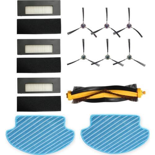 Multi-set Replacement spare part mop cloth side brush HEPA filter main brushes for Ecovacs DEEBOT DE55 DE6G Robot vacuum cleaner