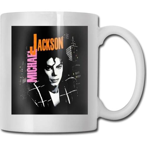 Michael Jackson Mike Jackson Hot Gil Vintage Rare Bad Tour 1988 Party Interesting Mug Cup