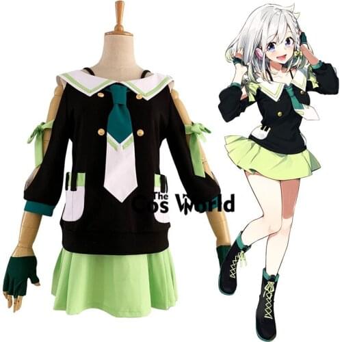 YouTuber Virtual Singer Vtuber YuNi Outfit Customize Anime Cosplay Costumes