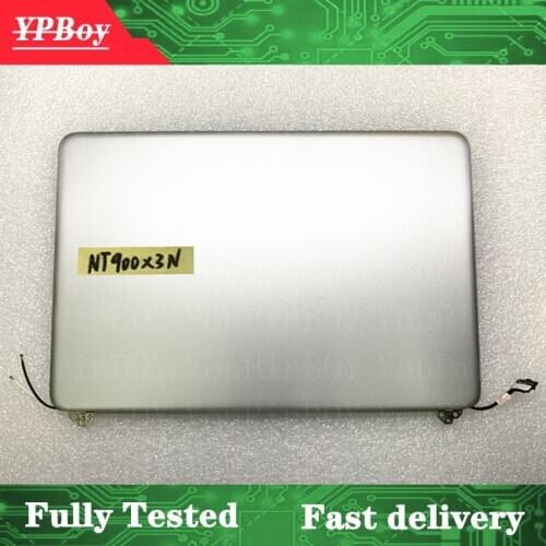 13.3" For Samsung NP900X3N NT900X3N NP900X3Y NP900X3T NT900X3N NT900X3Y NT900X3T LCD Display screen Assembly silver 1920*1080