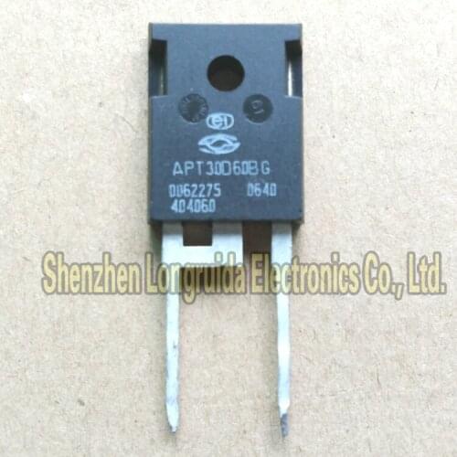 10PCS APT30D60BG APT30D60 TO-247 Fast Recovery Diode 30A 600V