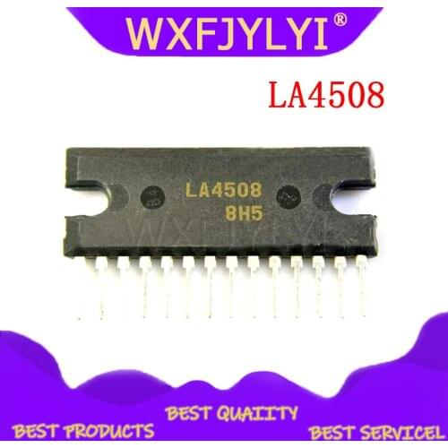 2PCS LA4508 ZIP Audio power amplifier block 8.5W*2 chip