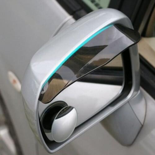2 pcs PVC car rearview mirror eyebrow rain cover stickers for Dacia duster logan sandero stepway lodgy mcv 2 Renault Megane