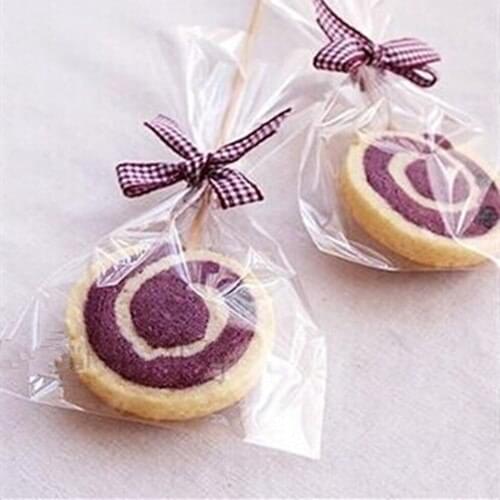 200Pcs/Lot 10*16cm Open Top Basic Clear Plastic Bags For Biscuits Snack Baking Package Pop Bag Lollipop Party Gift Cookie Pouch