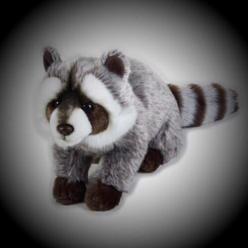 2019 Seated Raccoon Plush Toys Simulation Giant Squid Stuffed Toys Cute Animal Plush Dolls for Kids Boys Girls Gifts