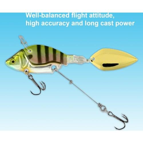 13.6 g long throw vib fake bait sinking powerful hook vibration lipless freshwater seawater crank bait artificial hard bait