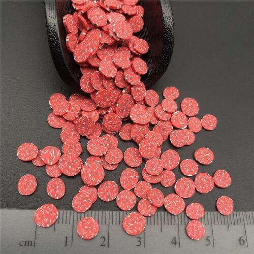 50g Bacon,Meat Polymer Clay Sprinkle For Kids Diy ,Soft Clay For Craft Clay/Nail Art/Scrapbook Decoration DIY, Filler