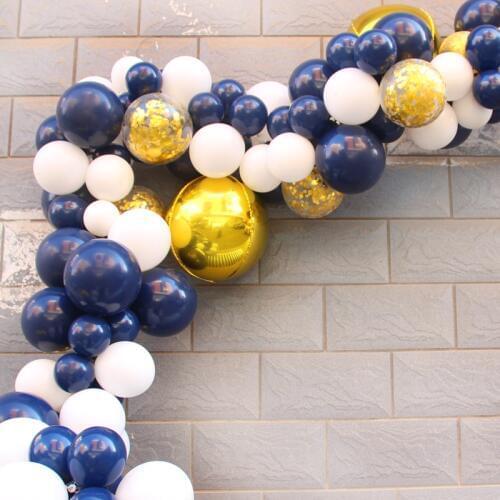 50pcs lot Sky dark blue balloon 5 inch/10 inch/12 inch latex balloon Wedding Holiday New Year Birthday Decoration Party Supplies