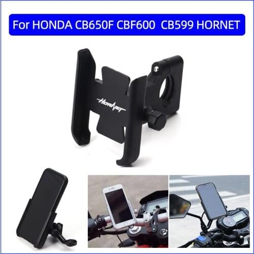 Motorcycle Accessories handlebar Mobile Phone Holder GPS stand bracket For HONDA CB650F cb600f CBF600 CB600 CB599 HORNET CB91