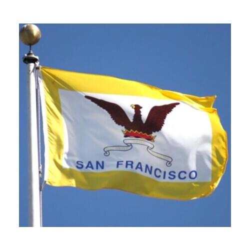 USA California Flag of San Francisco 3ft x 5f flag Digital 90x150cm 3x5ft decoration hobby Polyester flag