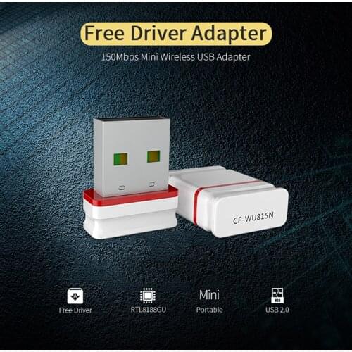 Free Driver USB WiFi Adapter Mini Wireless Network Card 150Mbps PC Wi-Fi Dongle Soft AP 2.4G WPS USB Ethernet WiFi Receiver