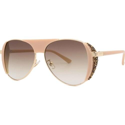 European and American fashion mens and womens Metal Sunglasses UV 400 glasses