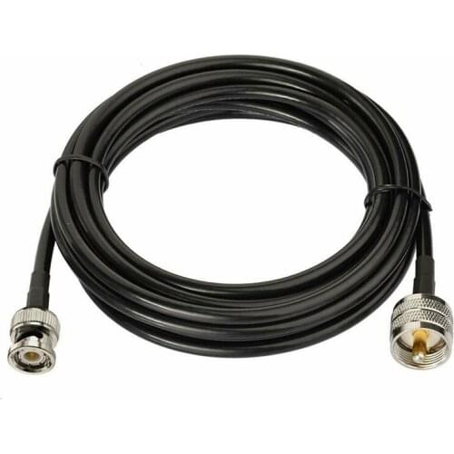 FULL-BNC Male To Male UHF Antenna PL259 Extension Cable