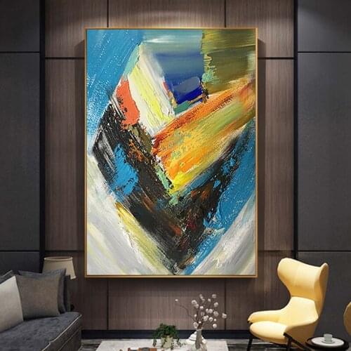 Storm Canvas Painting High Skilled Living Room Restaurant Interior Decoration Picture Wall Art Hand Painted Oil Painting