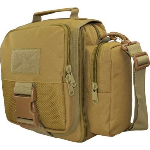 B64 Outdoor sports camouflage backpack military fans climbing hiking bag barrel bag attack backpack