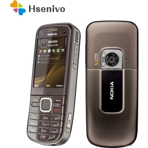 Nokia 6720c Classic Refurbished-Original 2.2inch cell 6720 mobile phone GSM 3G GPS 5MP 1050mah 1 year warranty Free shipping