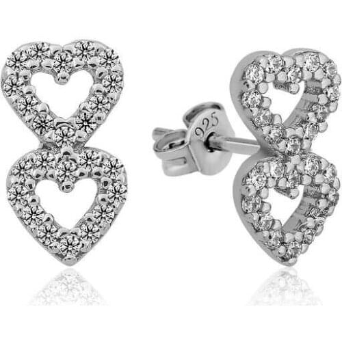 Original 925 Sterling Silver Phosphorous Pink Star Earring , Quality products , Flashy Designs , Hundreds of kinds of earrings