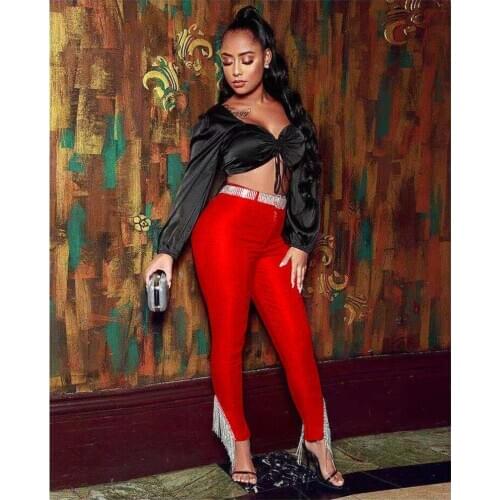 OVINA Women's Knitted Trousers