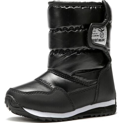 -30 Degree Russia New Winter Warm Baby Boots Waterproof Children Snow Boots Keep Warm Girls Boys Snow Boot Kids Shoes Rainboots