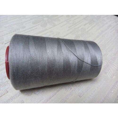 1 piece spool solyester sewing thread, number is 203 use in thick fabric, long 4000 yards