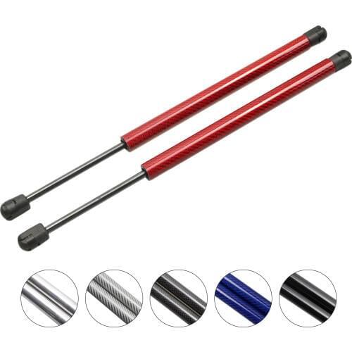 For Hyundai Santa Fe Sport Utility 2001-2006 Rear Auto Lift Support Rear Window Glass Carbon fiber Gas Struts Spring 17.14 inch